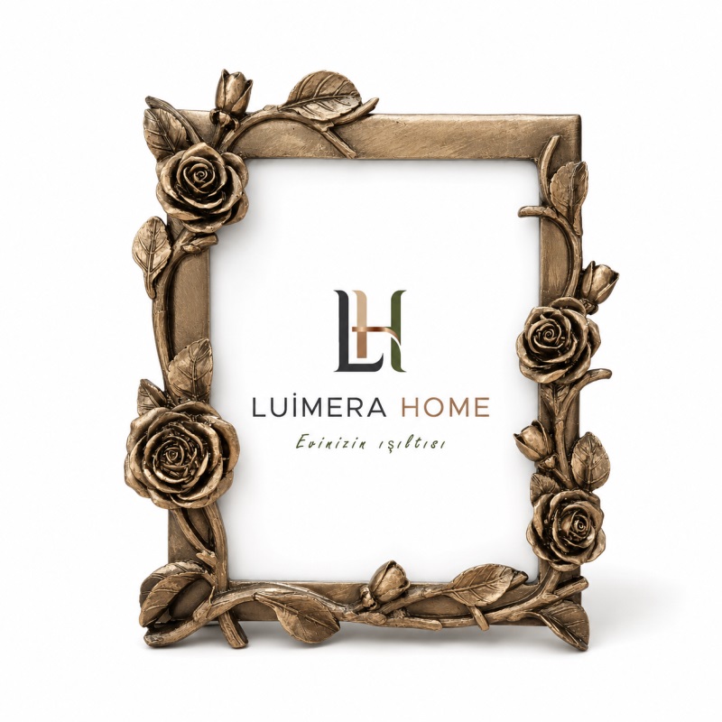 Luimera Gül Ağacı Çerçeve Antik 20X25cm