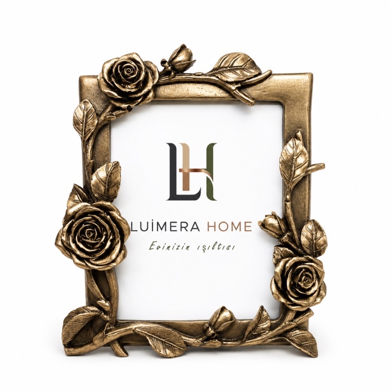 Luimera Gül Ağacı Çerçeve Antik 15X20cm