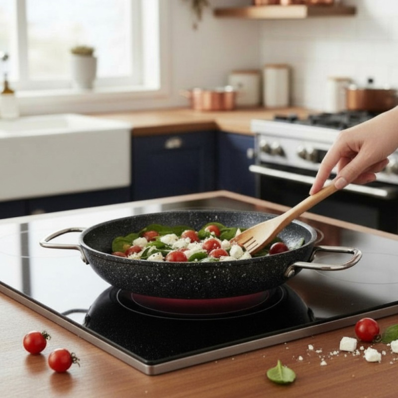 Falez Black Lıne 1021 Granit Sahan 24Cm