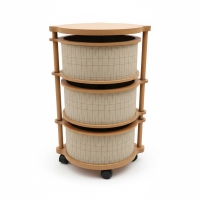 Luimera Ahsap 3 Lü Vizon Sebzelik Organizatör