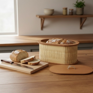 Luimera Ahsap Akça Ekmeklik 38X15cm