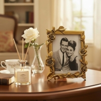 Luimera Gül Agaci Çerçeve Altin 20X25cm