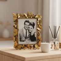 Luimera Kelebek Çerçeve Altin 20X25cm