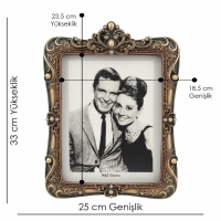 Luimera Incili Çerçeve Dk 20X25cm