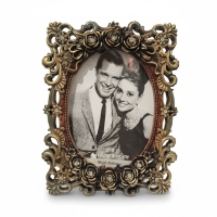 Luimera Güllü Desenli Çerçeve Dk 13X18cm