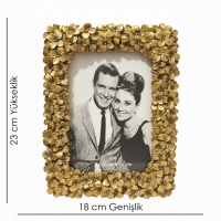 Luimera Papatya Çerçeve Altin 13X18cm