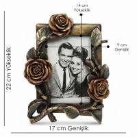 Luimera Gül Agaci Çerçeve Dk 10X15cm