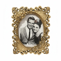 Luimera Güllü Desenli Çerçeve Altin 15X20cm