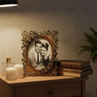 Luimera Güllü Desenli Çerçeve Dk 15X20cm