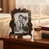 Luimera Gül Agaci Çerçeve Siyah 15X20cm