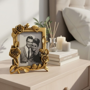 Luimera Gül Agaci Çerçeve Altin 15X20cm