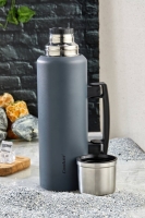 Cooker Kulplu Çelik Termos Gri 1,5 Lt