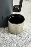 Cooker Kulplu Çelik Termos Gri 1,5 Lt