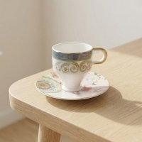 Juvia 6 Kisilik Porselen Kahve Fincan Takimi 90Ml Juv12730-2