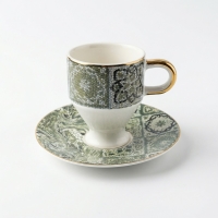 Juvia 6 Kisilik Porselen Kahve Fincan Takimi 90Ml Juv12730-1