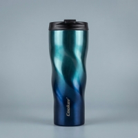 Cooker Çelik Bardak Termos Mavi 500Ml