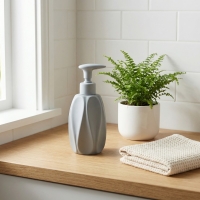 Arow Brian Porselen Sivi Sabunluk Mavi 350Ml