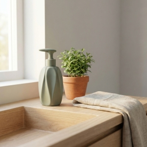 Arow Brian Porselen Sivi Sabunluk Yesil 350Ml