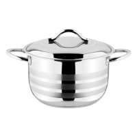 Oms 36X22cm Çelik Kapak Derin Tencere