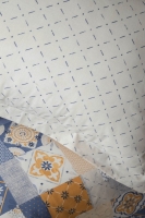 Apricitas Maude Indigo Çift Kisilik Ranforce Nevresim Takimi