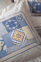 Apricitas Maude Indigo Çift Kisilik Ranforce Nevresim Takimi