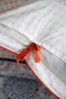 Apricitas Celeste Turkuaz Çift Kisilik Ranforce Nevresim Takimi