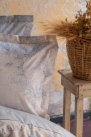 Apricitas Mila Mavi Çift Kisilik Ranforce Nevresim Takimi