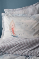 Apricitas Jonathan Mavi Çift Kisilik Ranforce Nevresim Takimi