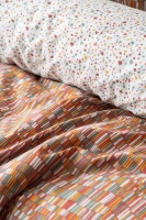 Apricitas Leros Terracota Çift Kisilik Ranforce Nevresim Takimi