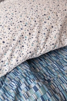 Apricitas Leros Indigo Çift Kisilik Ranforce Nevresim Takimi