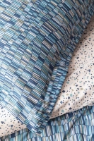 Apricitas Leros Indigo Çift Kisilik Ranforce Nevresim Takimi