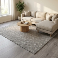 My Evilla Polton Kareli Hali Gri 160X230cm