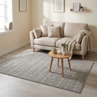 My Evilla Polton Kareli Hali Gri 120X180cm