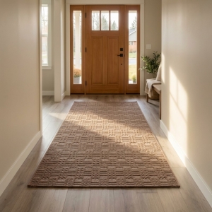 My Evilla Polton Kareli Hali Bej 80X150cm