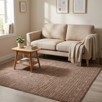 My Evilla Polton Kareli Hali Bej 120X180cm