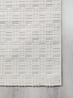 My Evilla Polton Kareli Hali Krem 80X150cm