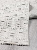 My Evilla Polton Kareli Hali Krem 80X300cm