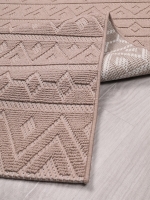 My Evilla Polton Zigzag Hali Bej 80X300cm