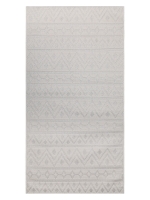 My Evilla Polton Zigzag Hali Krem 80X300cm