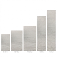 My Evilla Polton Zigzag Hali Krem 80X300cm