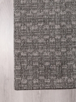 My Evilla Polton Kareli Hali Antrasit 80X150cm