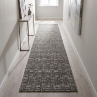 My Evilla Polton Kareli Hali Antrasit 80X300cm