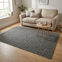 My Evilla Polton Zigzag Hali Antrasit 120X180cm