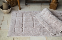 60x100 CM / 50X60 CM Bricks Bej Banyo Paspası