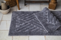 Tiles Antrasit Banyo Paspası 60X100 CM / 50X60 CM