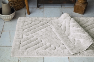 Tiles Ekru Banyo Paspası 60x100 CM / 50X60 CM