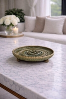 Luimera Küçük Hasir Yuvarlak Dekoratif Tabak Kf 23X23cm