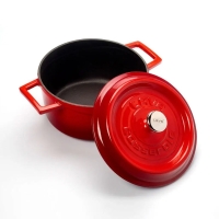 Lava Yuvarlak Trendy 20 Cm Tencere Kirmizi
