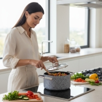 Brioni Stone Age 24 Cm Derin Tencere