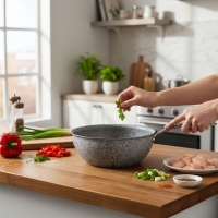 Brioni Stone Age 26 Cm Wok Tava